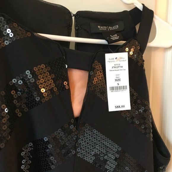 Tank top with sequins - Picture 1 of 5